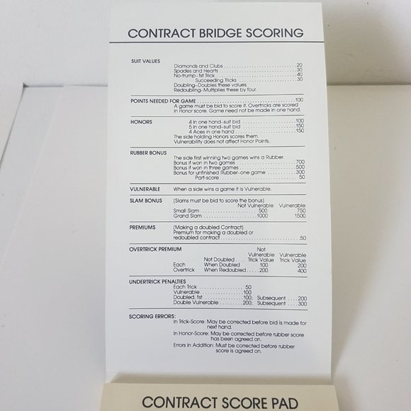 CASPARI Bridge Ensemble Double 2 Deck Cards Score Pad World Map Huntington+ 130 - Picture 6 of 16